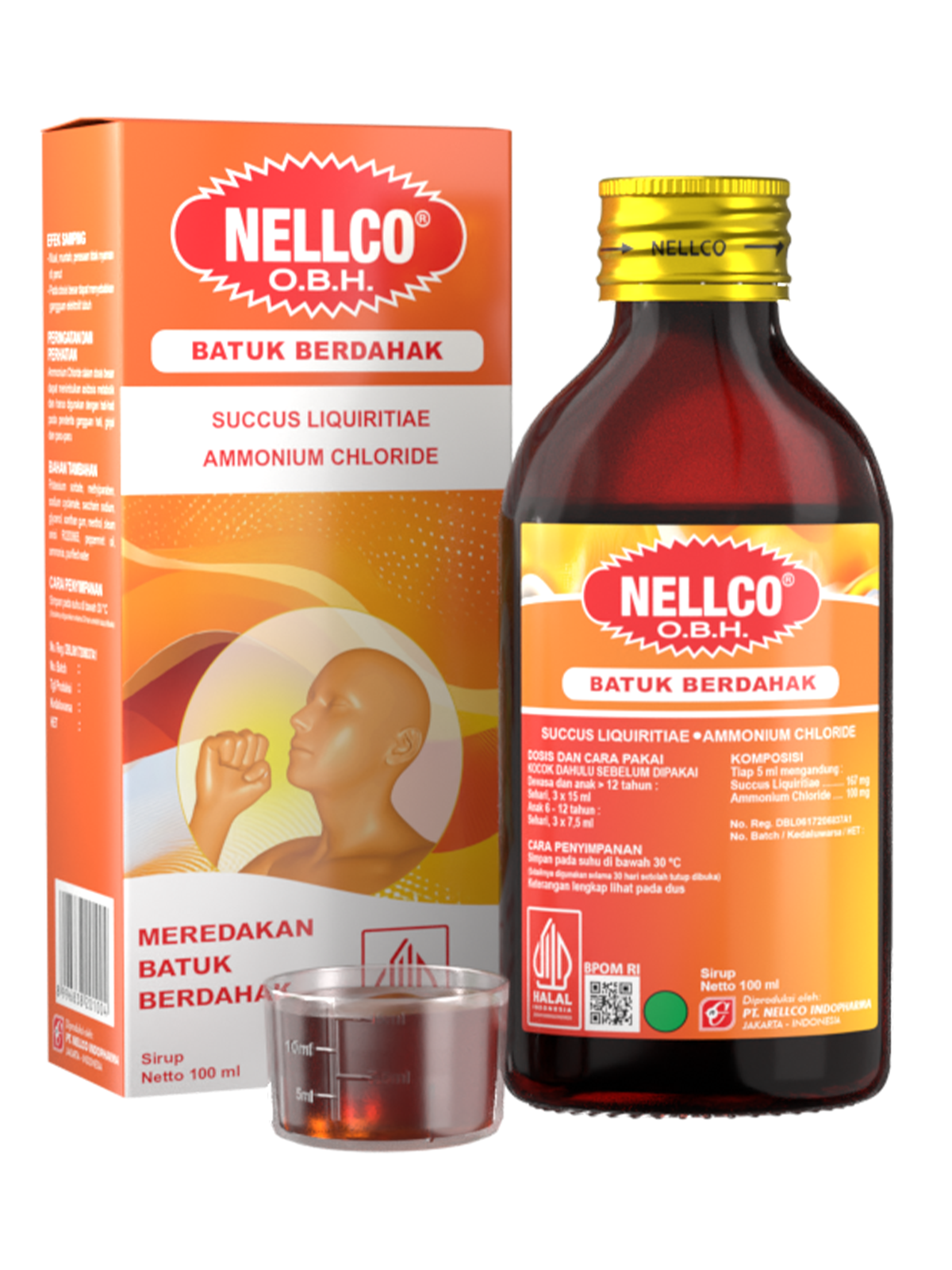 NELLCO OBH BATUK BERDAHAK 100 ML