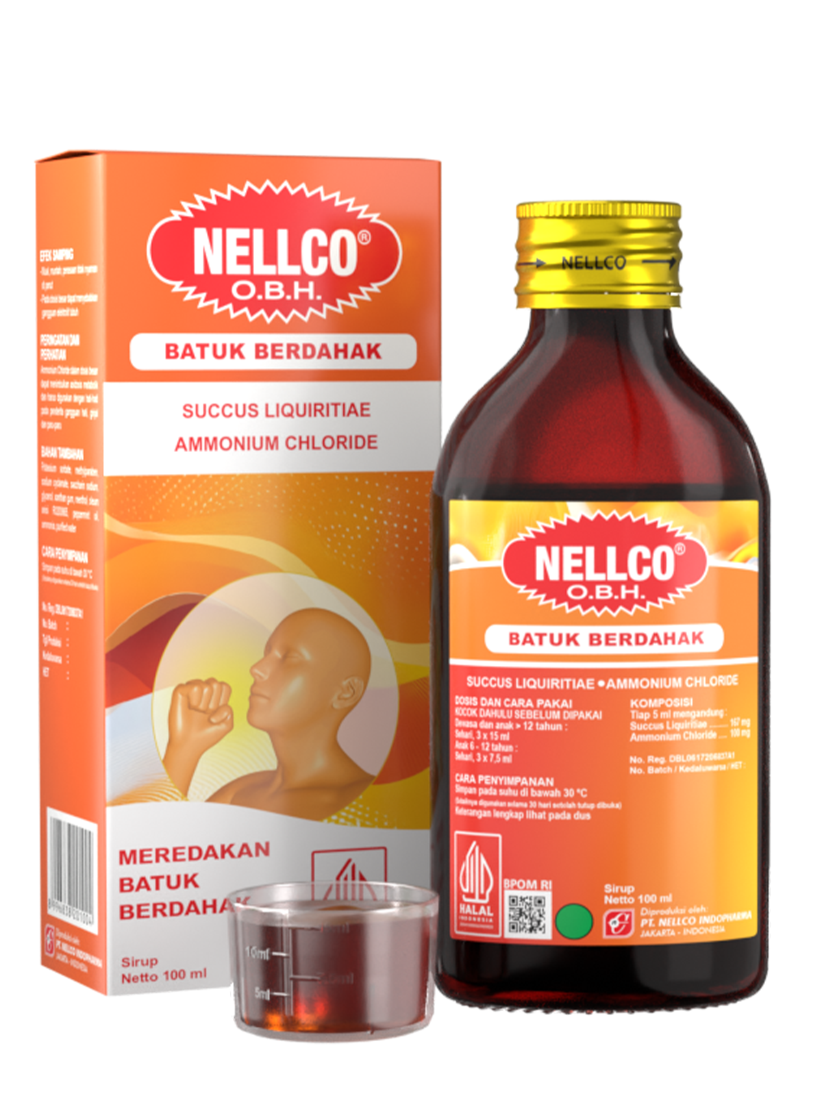 NELLCO OBH BATUK BERDAHAK 100 ML