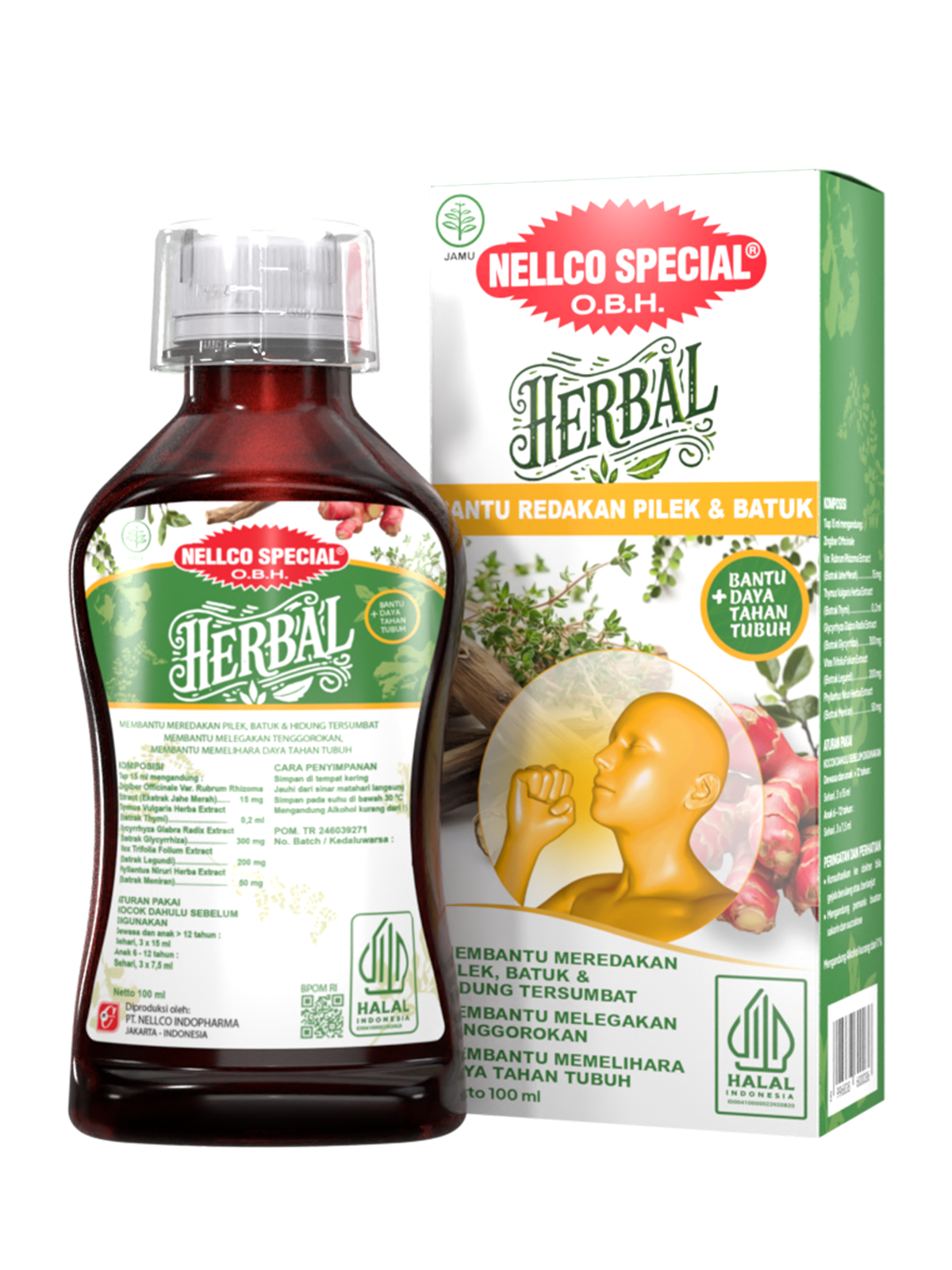NELLCO SPECIAL OBH HERBAL  100 ML