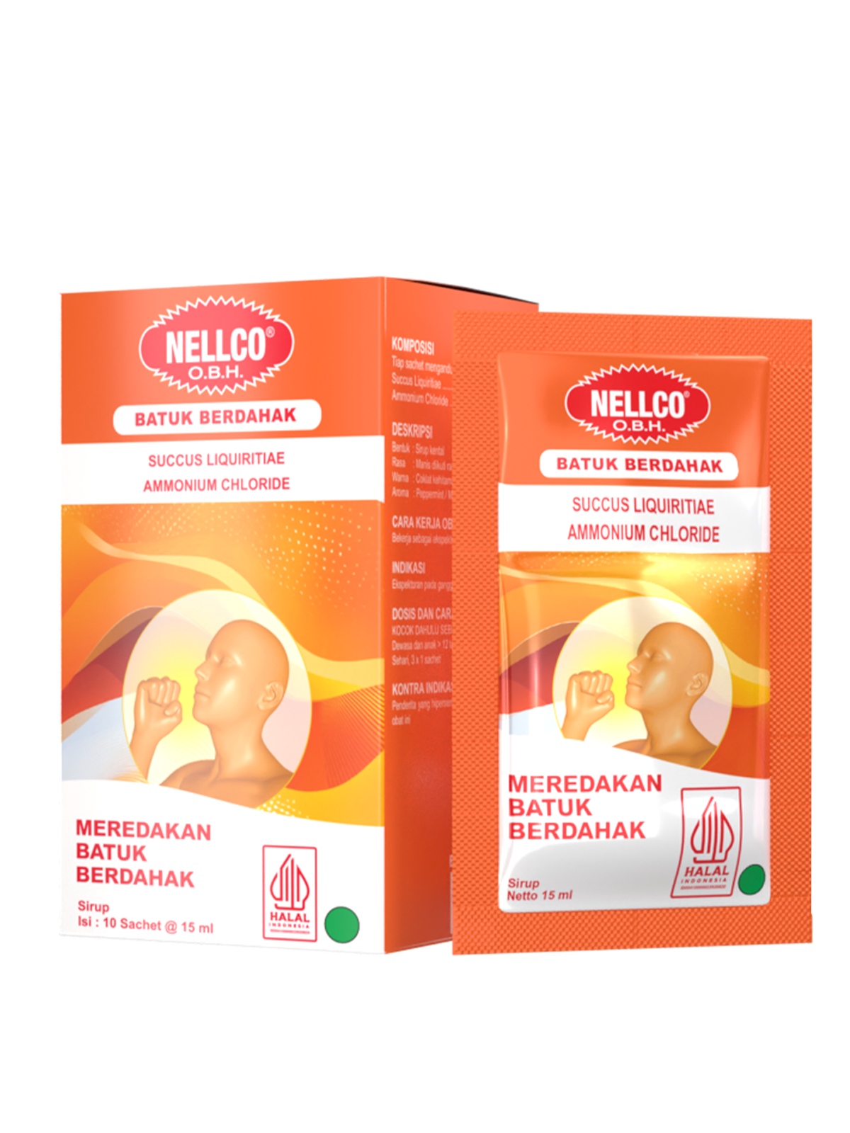 NELLCO OBH BATUK BERDAHAK SACHET 15 ML